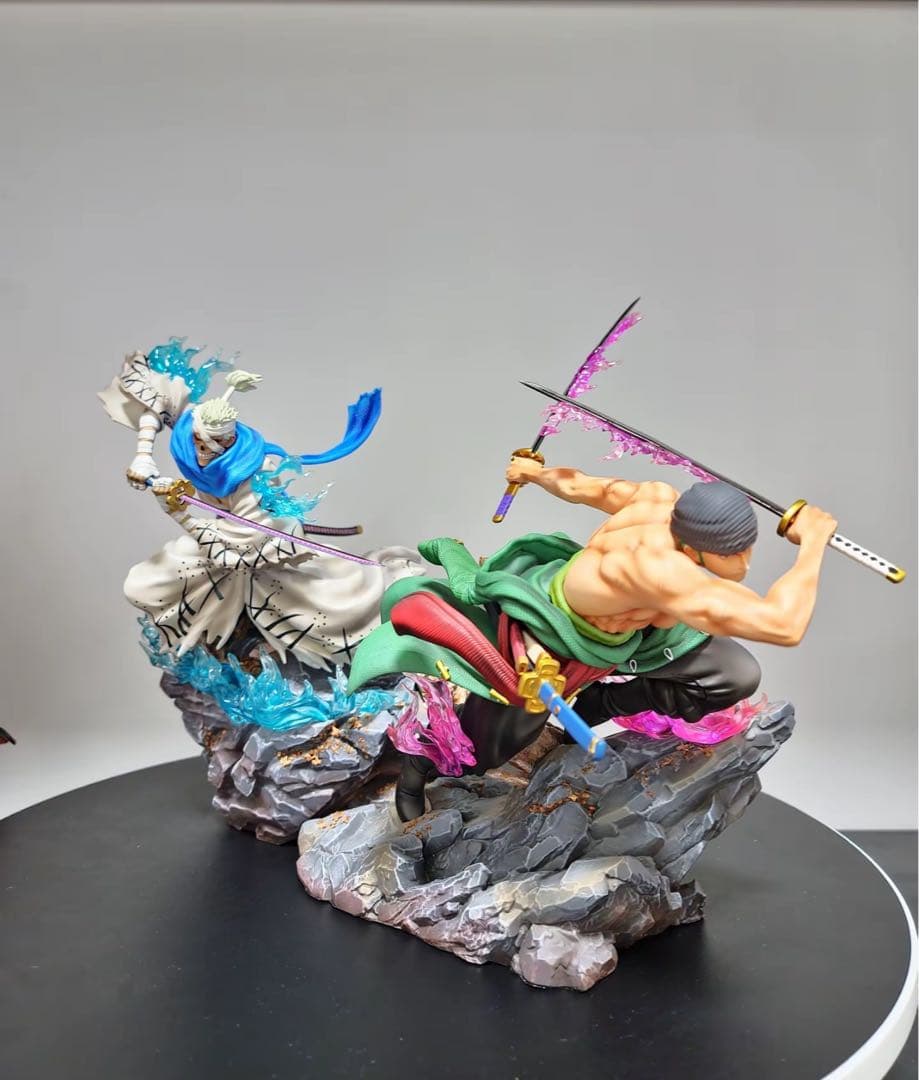 ワンピース ゾロ フィギュア ガレージキット 塗装済み品1/8pop サイズ