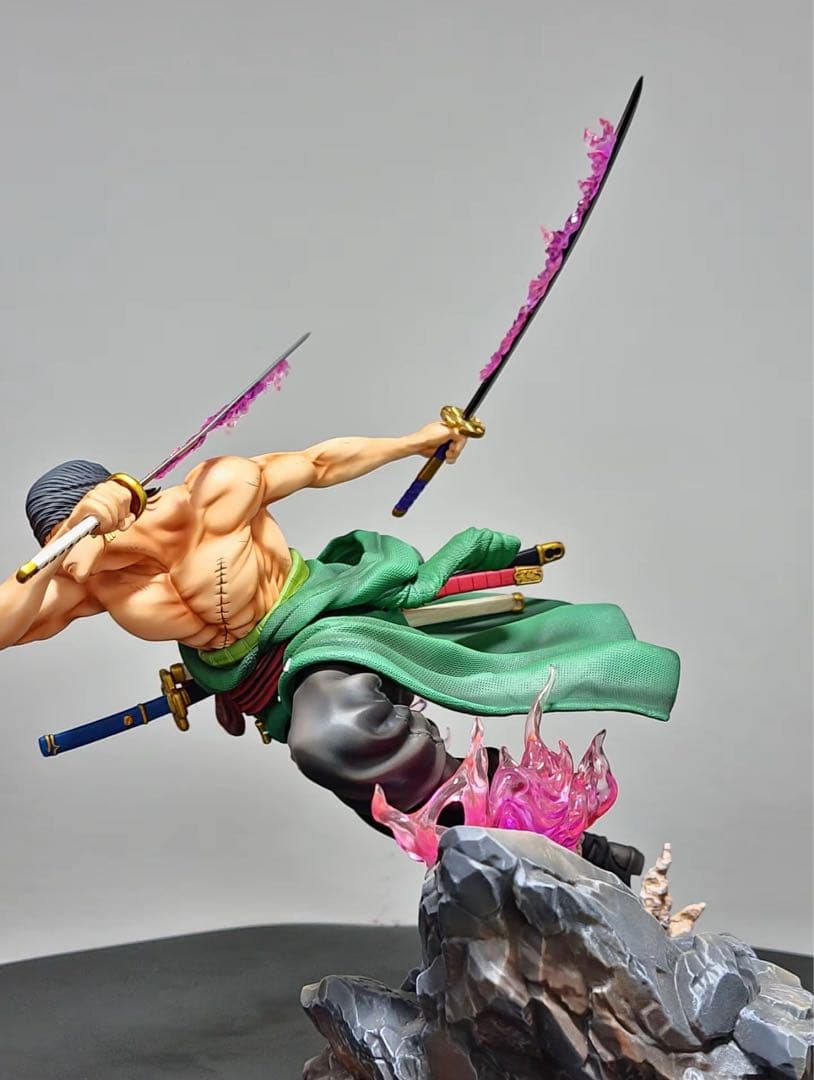 ワンピース ゾロ フィギュア ガレージキット 塗装済み品1/8pop サイズ