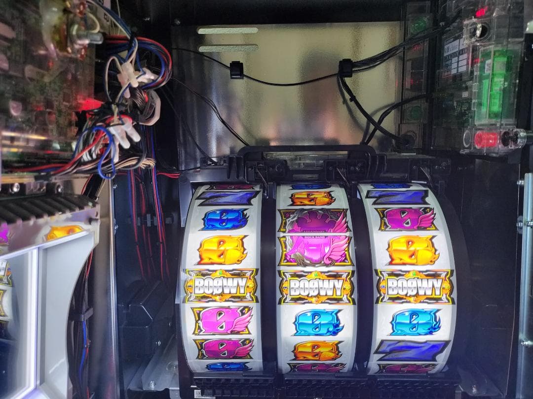【パチスロ実機】ディ・ライト★パチスロ BOØWY★オートプレイ付不要機付