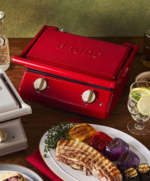 【新品未使用】BRUNO グリルサンドメーカー ダブル BOE084 グレージュ