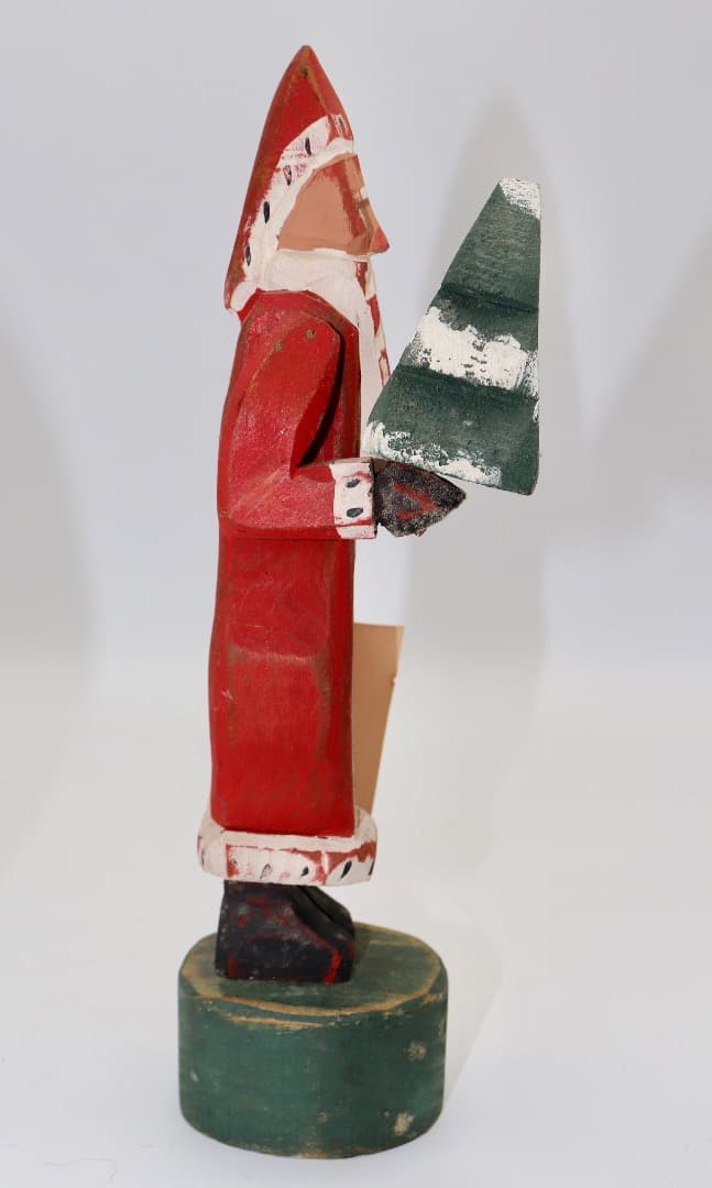 アメリカン・フォークアート、ウルフクリーク製木製3体+1体セット USA製