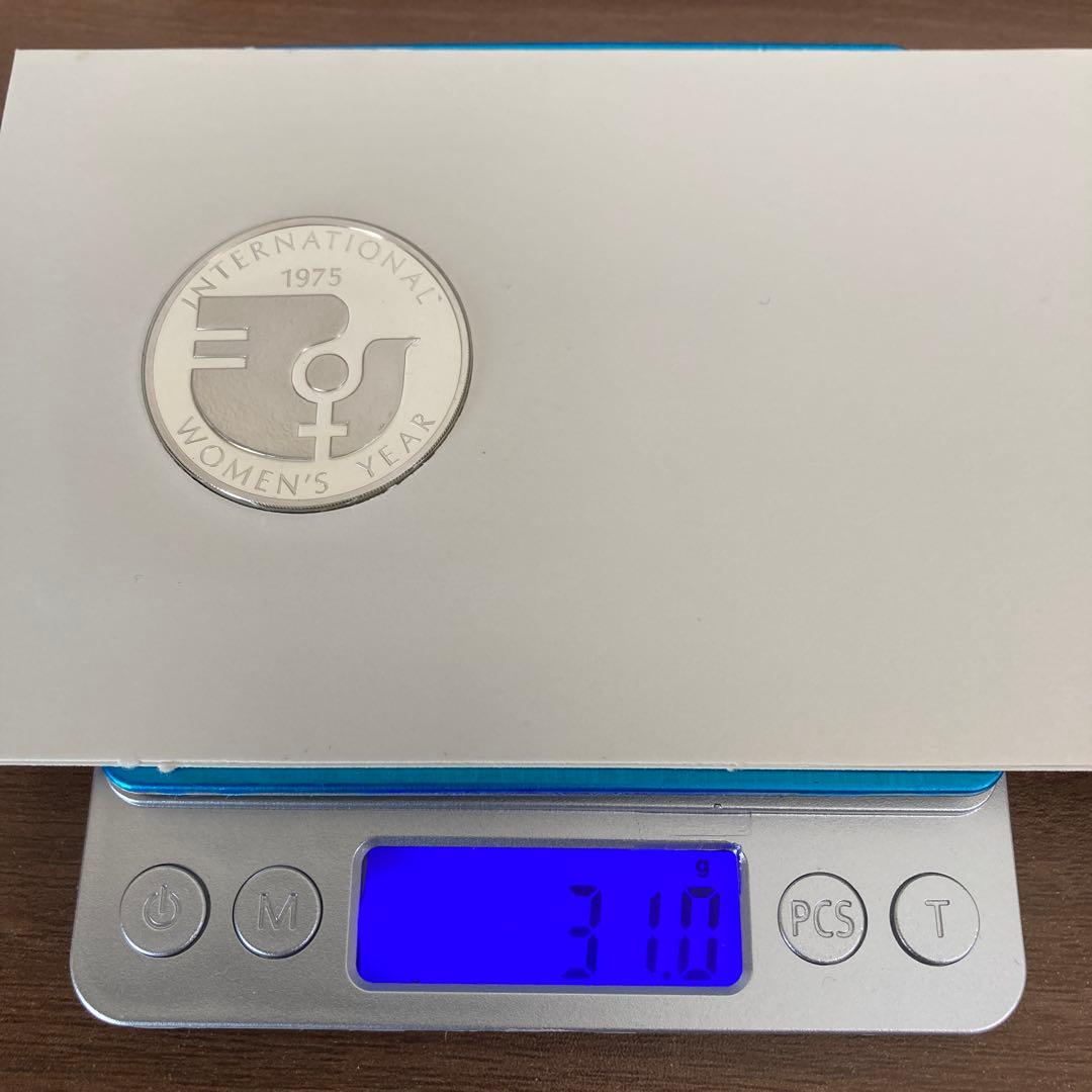 United Nations 国連　記念メダル　銀　slv925 1975