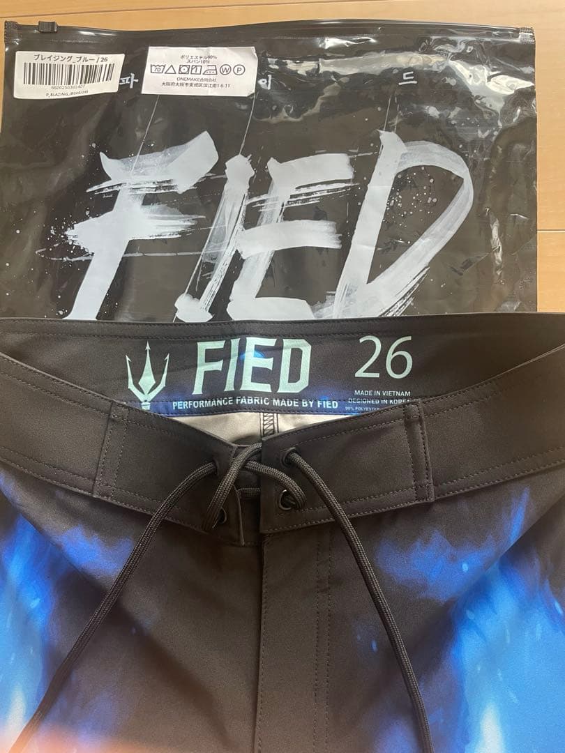 【新品未使用】FIEDサーフパンツ/フィジーク/ステージショーツ26インチ