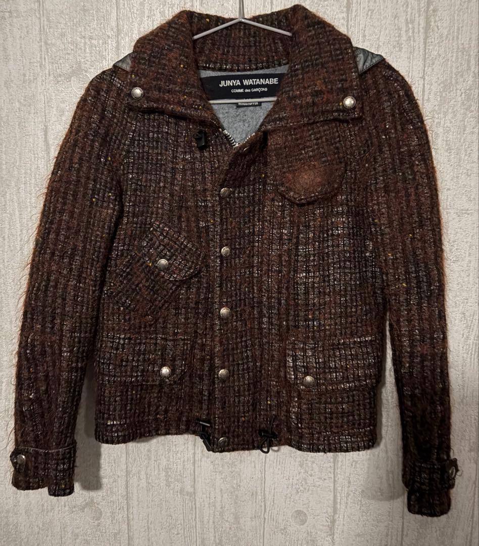 希少junya watanabe 2005aw モヘアジャケット