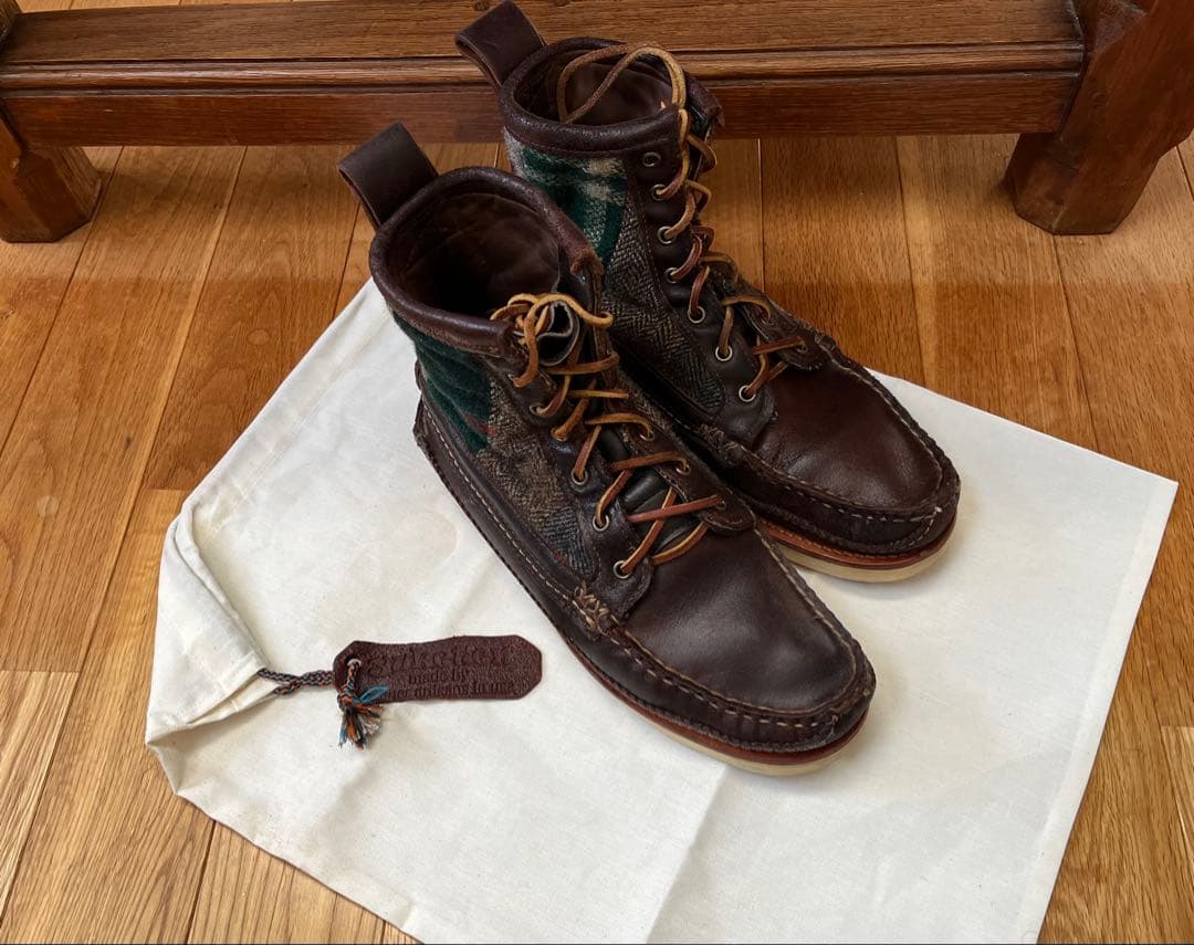 ユケテン モカシンブーツyuketen MAINE GUIDE DB BOOTS
