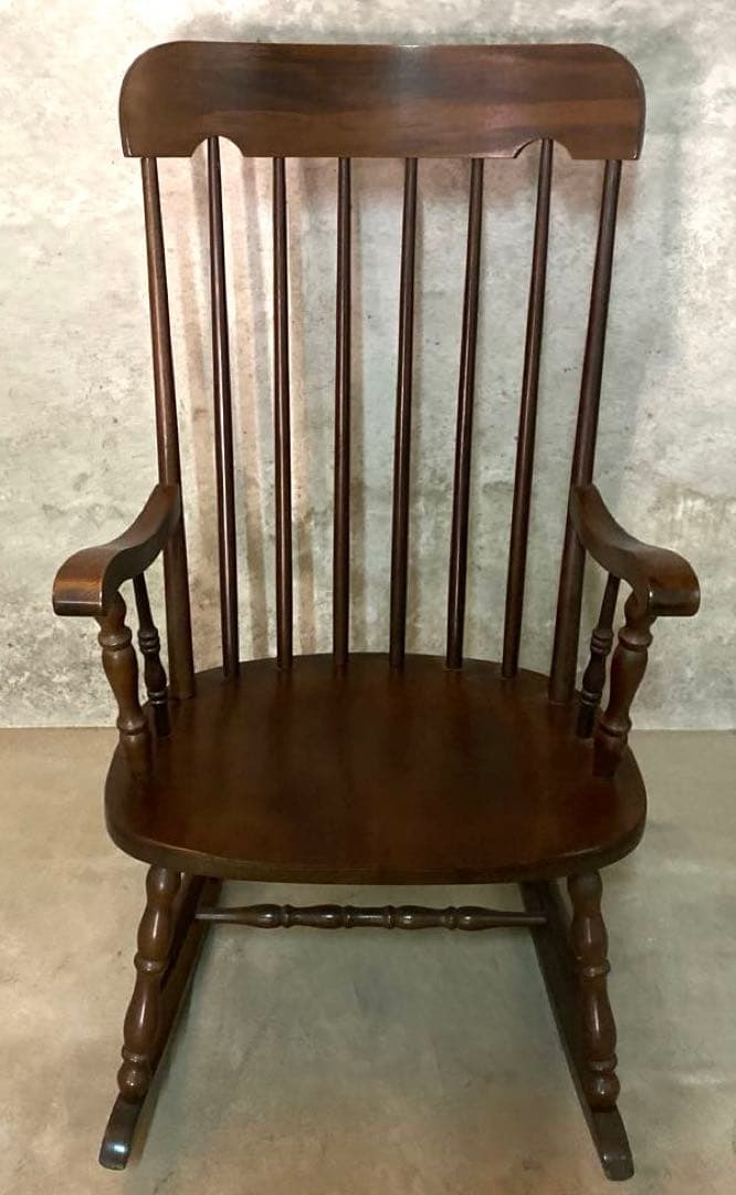 N3287 柏木工　ロッキングチェア　アンティーク