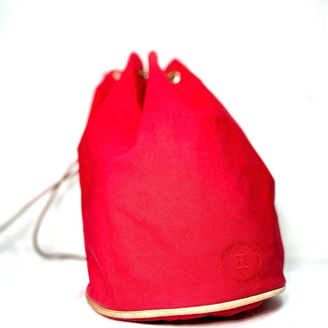 エルメス HERMES ポロションミミル PMバッグ レッド
