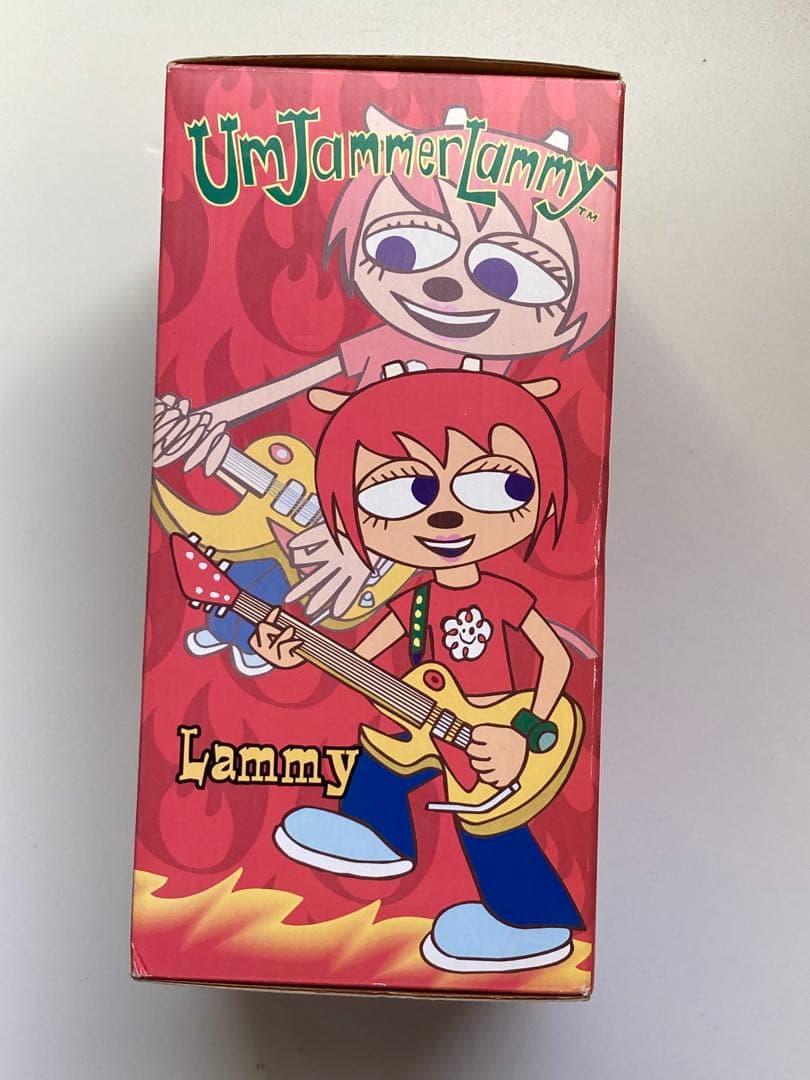 未使用 ウンジャマラミー　Lammy フィギュア パラッパラッパー