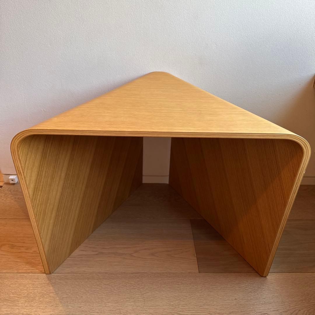 【くーさん専用】無印良品　曲木のローテーブル(大・小)