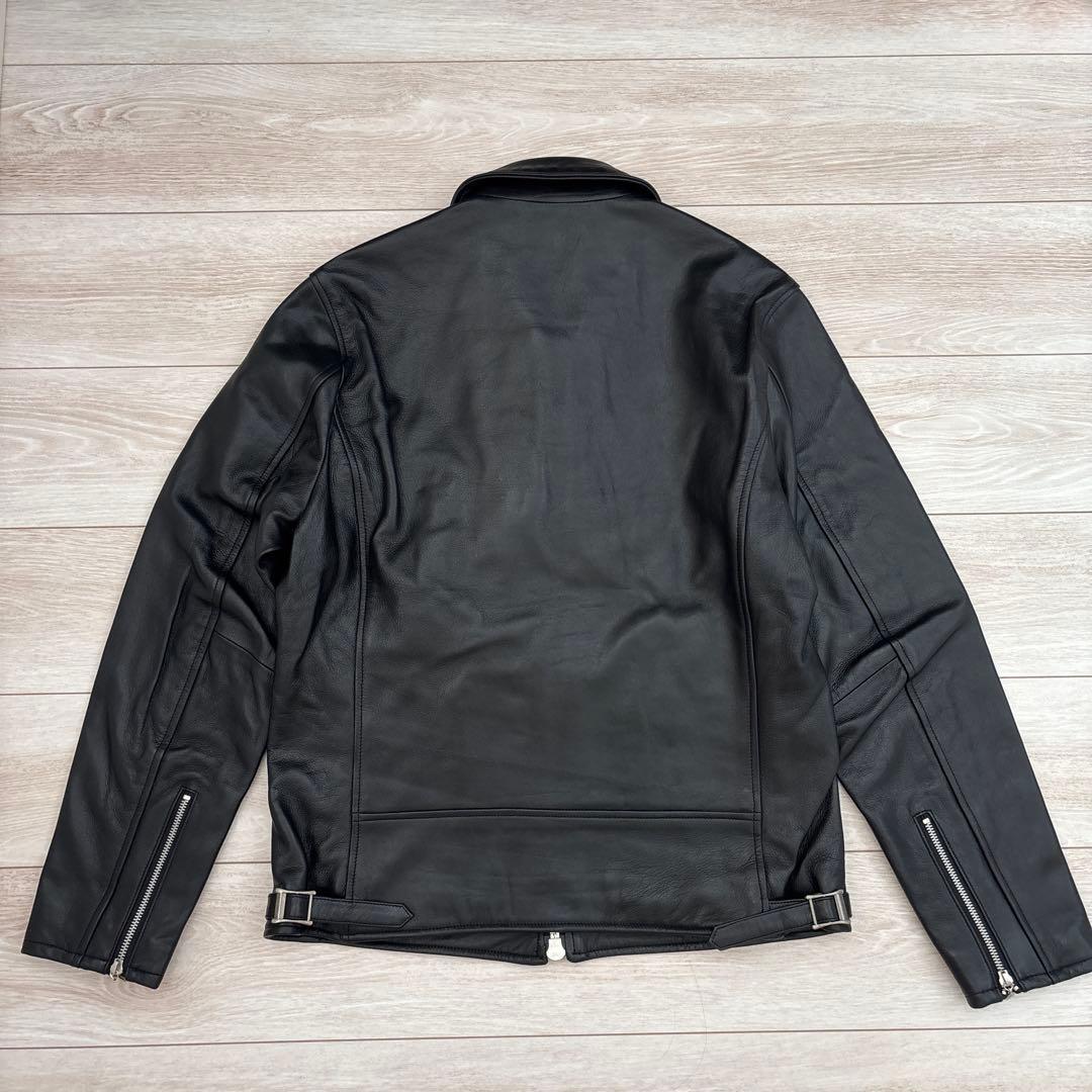 RETRO GRADE レトログレード　ブラック　羊革　レザージャケット　XL