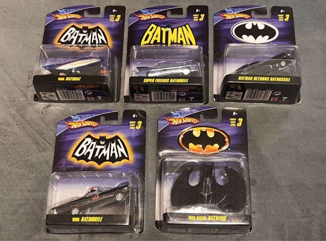 Hot Wheels シリーズ3 バットマン 開府済み BATMAN 2002