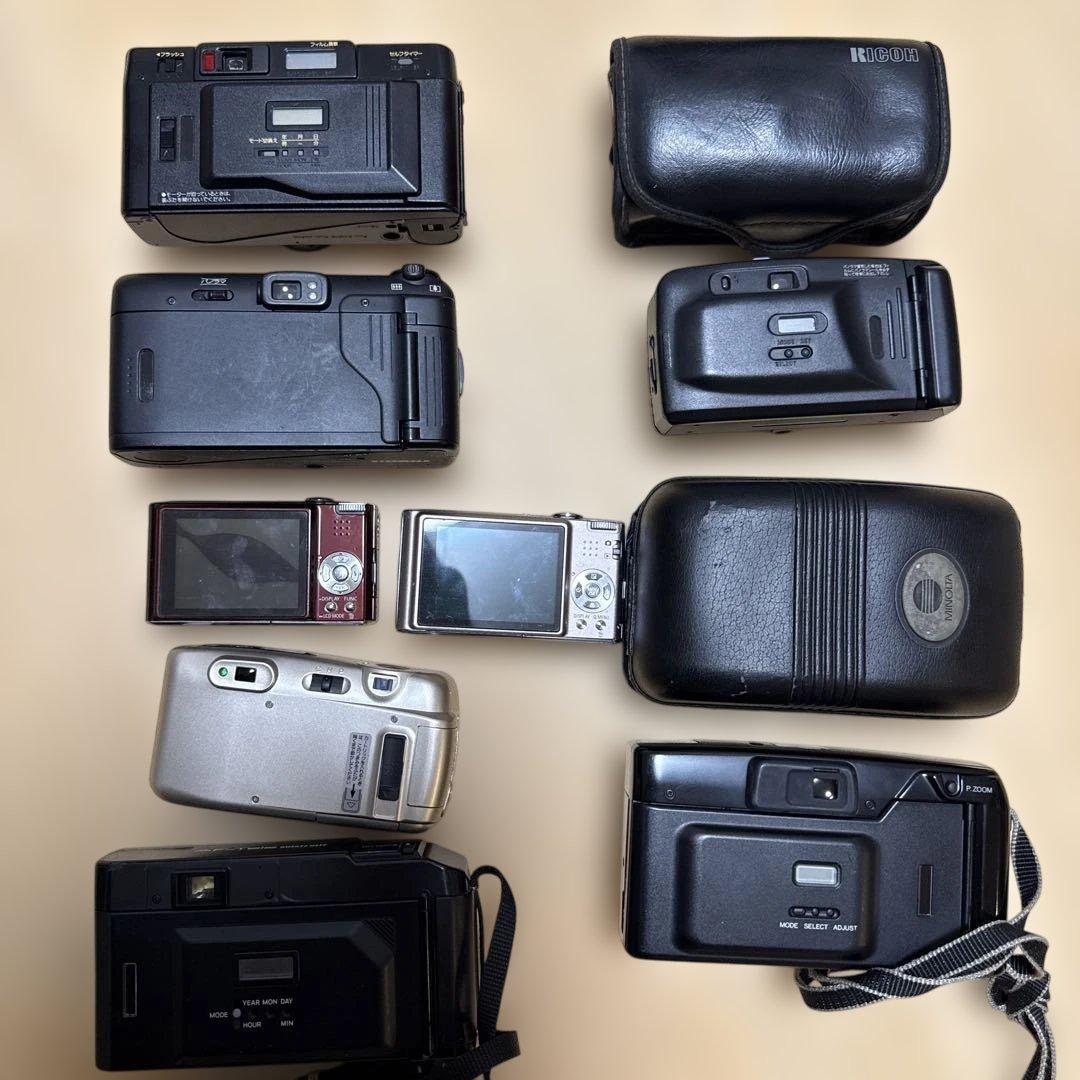 フィルム・デジタルカメラ8点