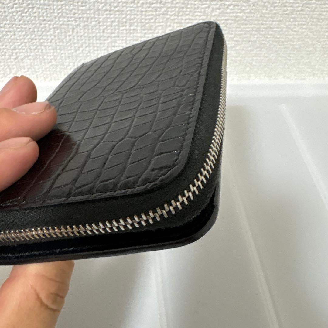 【極美品】SAINT LAURENT サンローラン 二つ折り財布 YSL