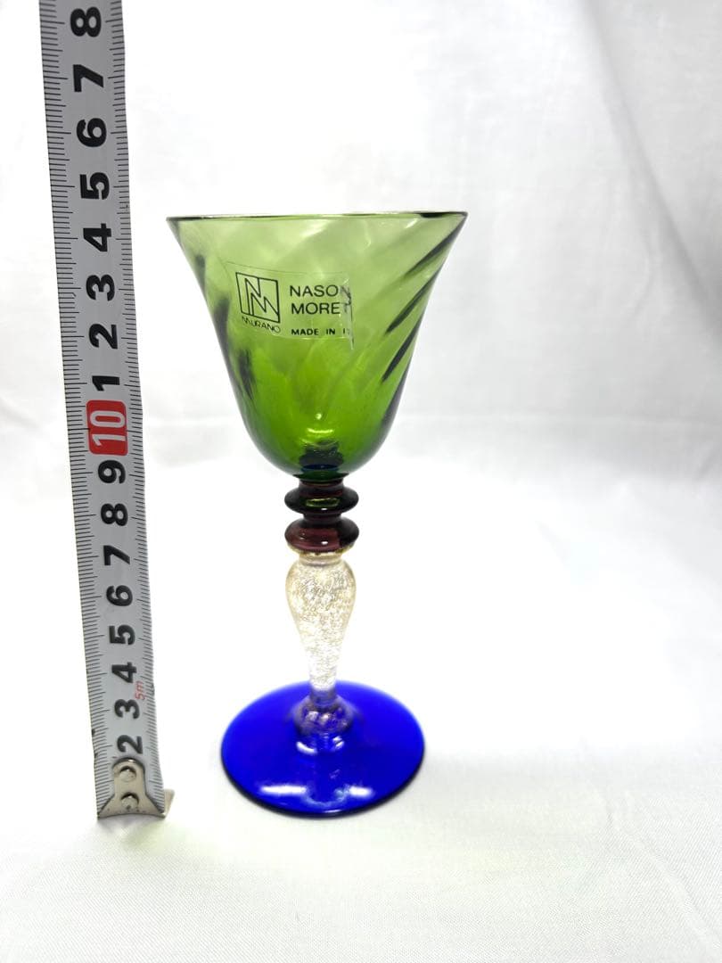 ベネチアングラスNason &Moretti 製ワイングラス