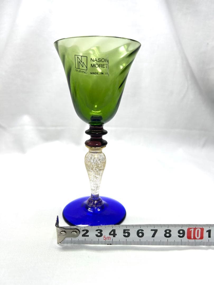ベネチアングラスNason &Moretti 製ワイングラス