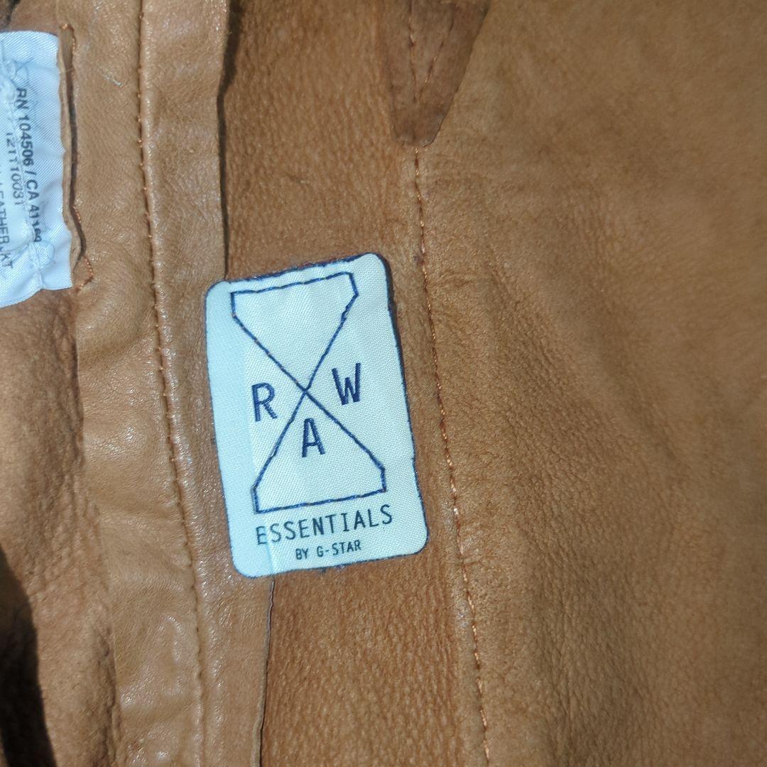 ※未使用新品※G-STAR RAW レザージャケット（羊革）