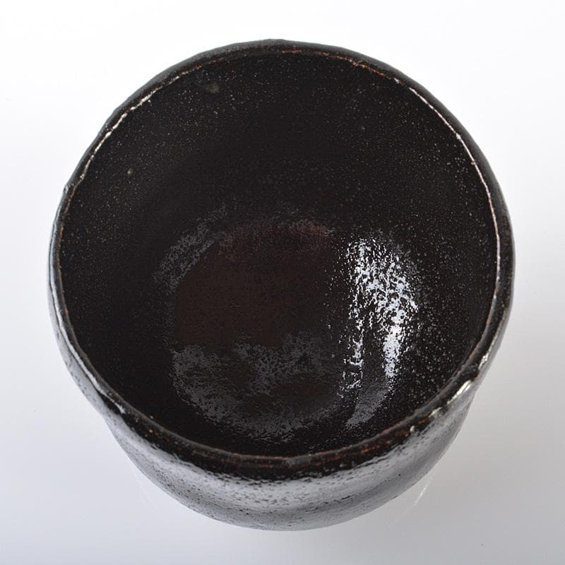茶道具　楽吉左衛門　黒楽茶碗　小服茶碗　V　R6202