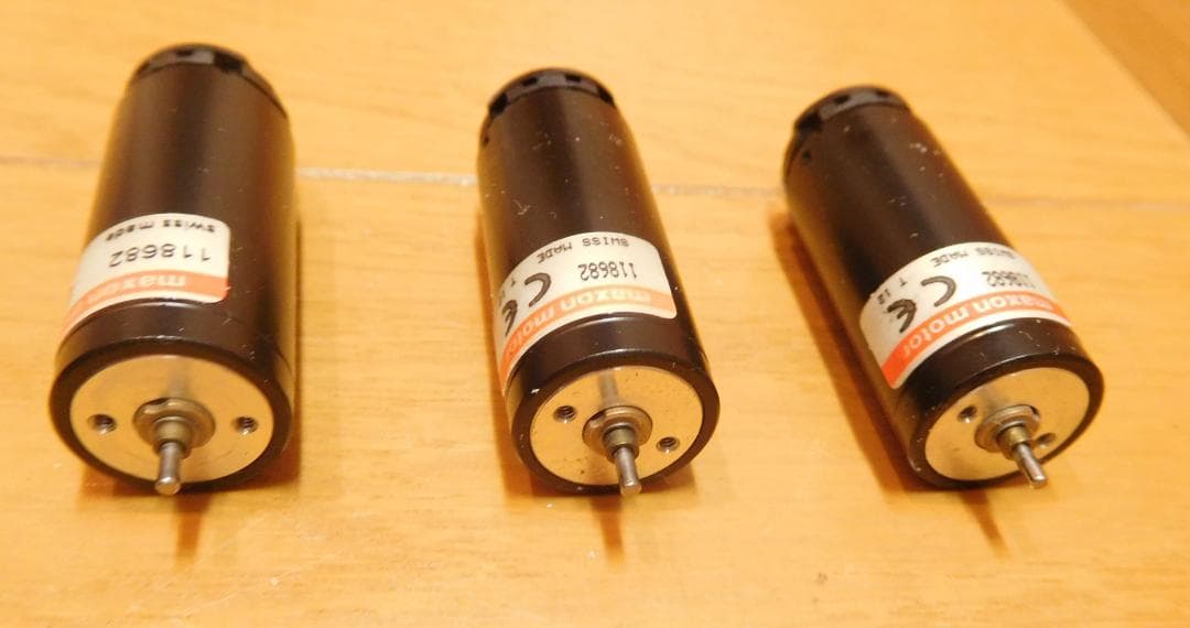 DCモーター　maxon 型番118682 　 3個　まとめ売り ①