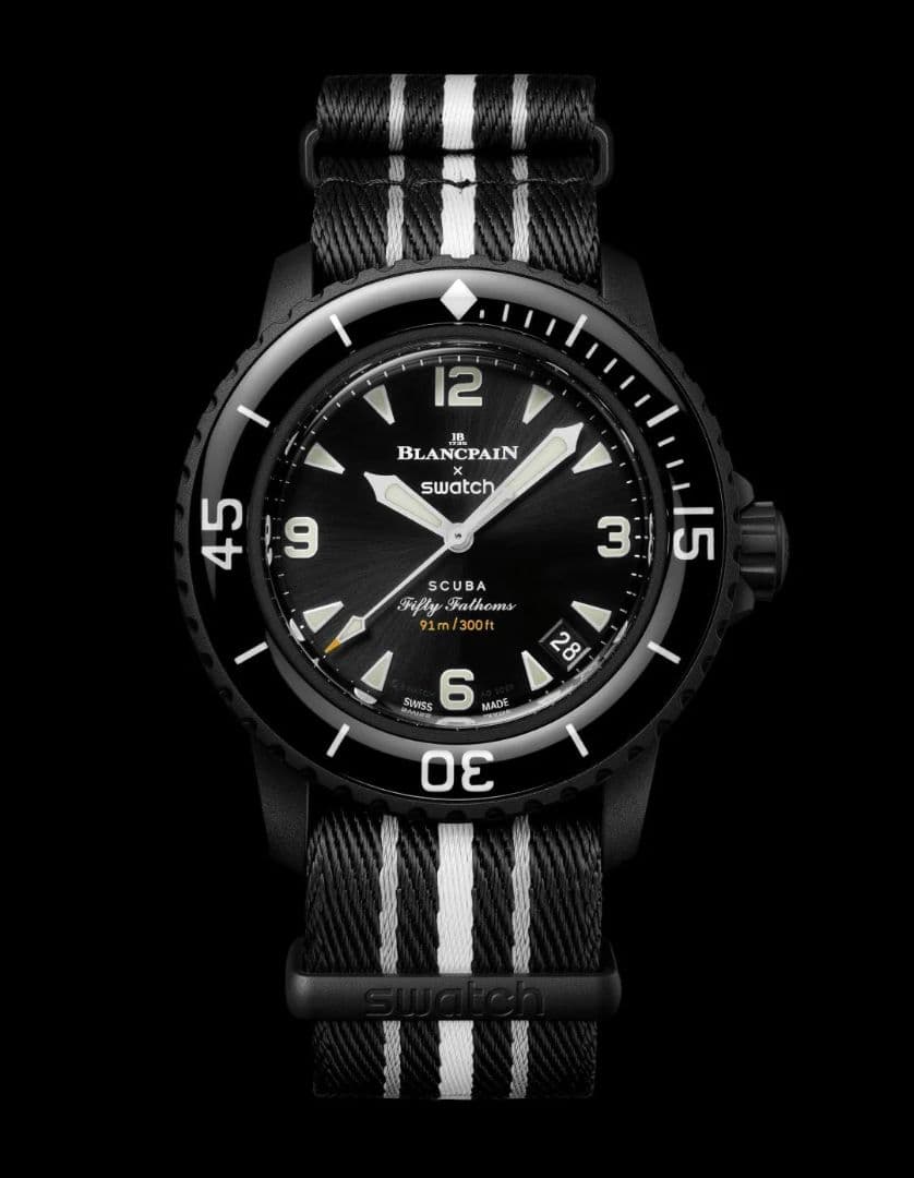 【Swatch】OCEAN OF STORMS SO35B400