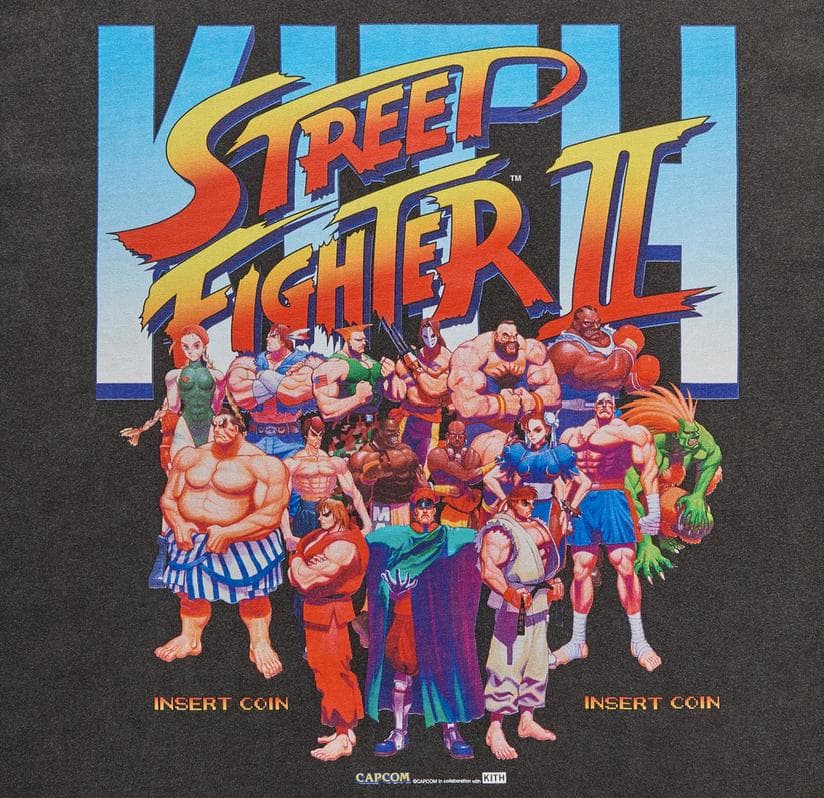 【XLサイズ】Kith x Capcom ストリートファイター Tシャツ 新品