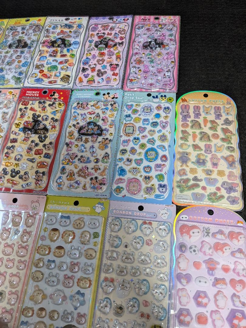 ボンボンドロップシール　プチドロップシール　ウォーターシール他 計58枚