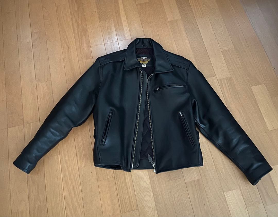 Harley-Davidson ブラック シングルライダースジャケット M