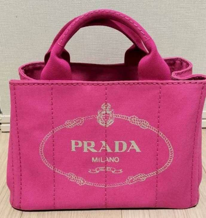 (♡ちゃん♡専用)PRADA カナパ　ピンク ショルダーバッグ 保存袋付き