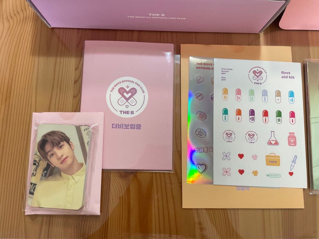 THE BOYZ THE B ファンクラブ　キット　1期　特典　サイン入りポラ