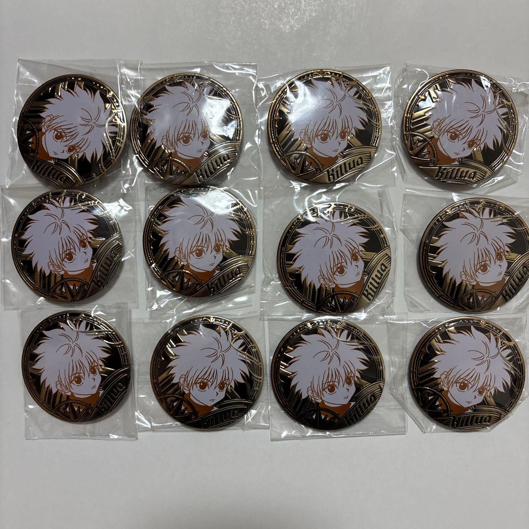 HUNTER×HUNTER キルア　彫金シリーズ　缶バッジ　中国