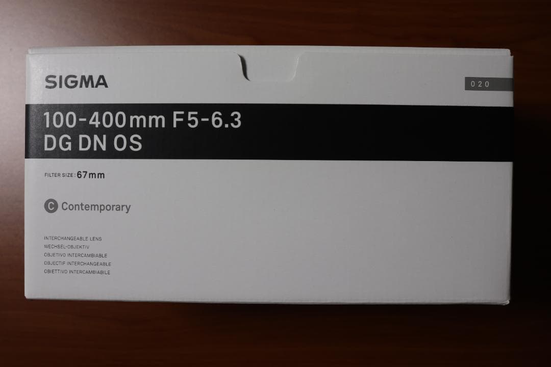 [新品] SIGMA 100-400mm F5-6.3 DG DN OS
