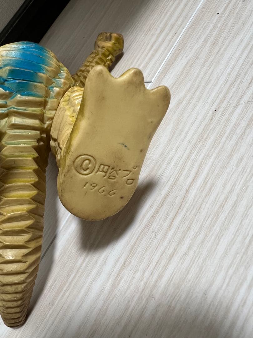 マルサン　レッドキング　ソフビ　当時物。