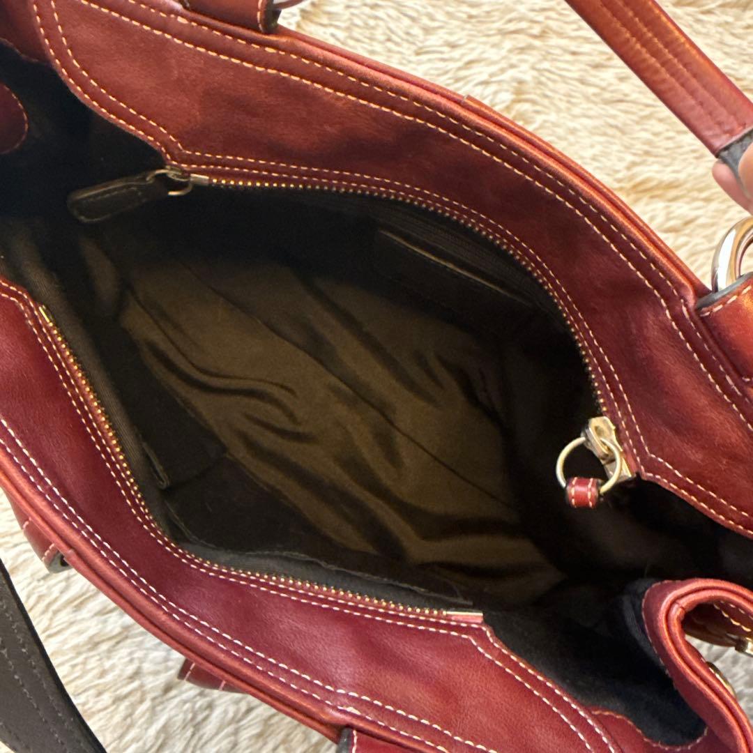 コーチ　⭐︎ coach ソーホー　オールレザー　ハンドバッグ