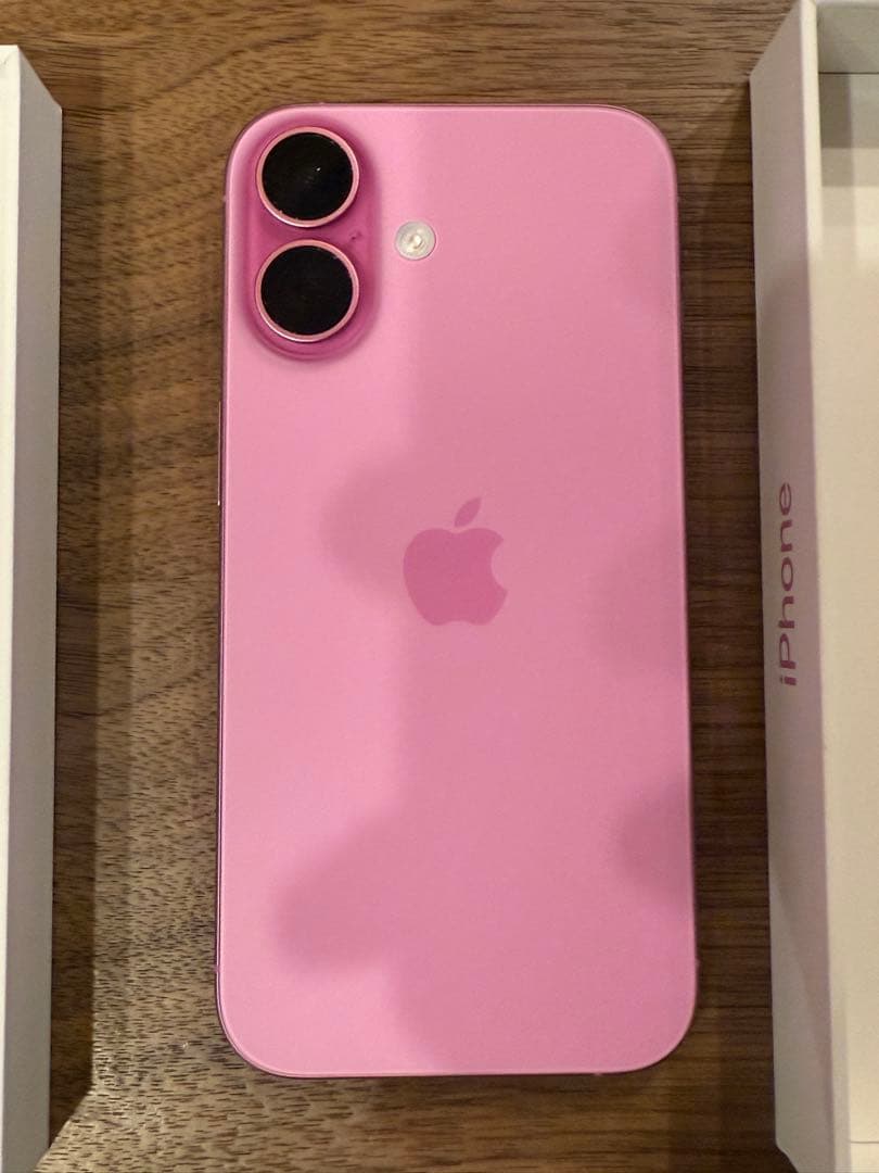 iPhone16 SIMフリー　128GB ピンク