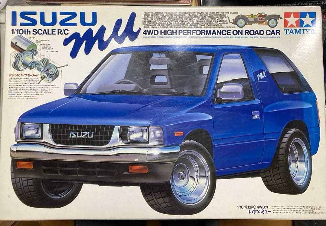 タミヤ1/10RC いすゞミュー