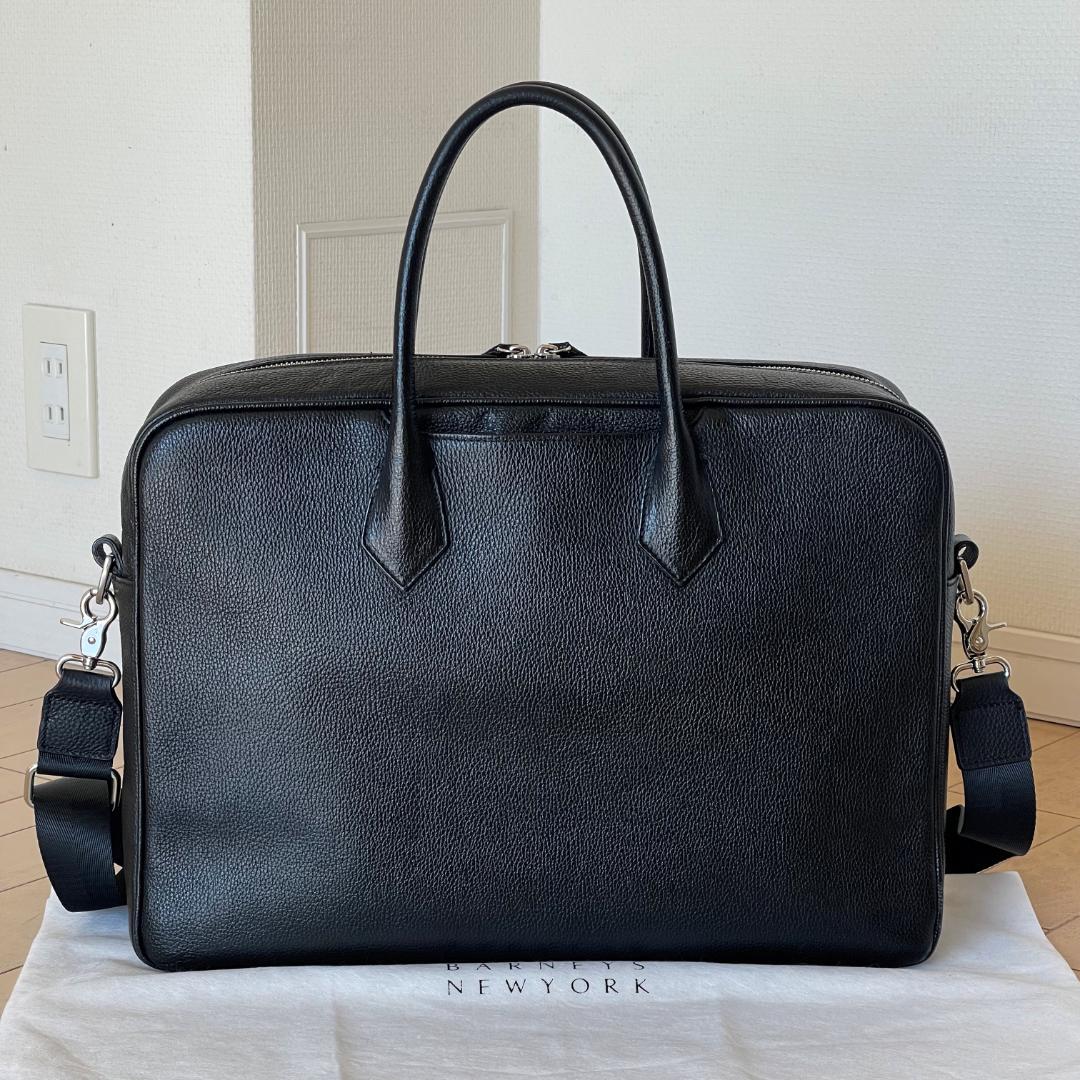 【yuji037466様】hinn エンボスレザー ビジネスバッグ