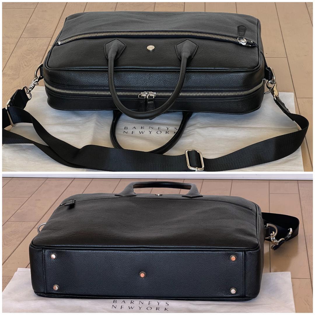 【yuji037466様】hinn エンボスレザー ビジネスバッグ