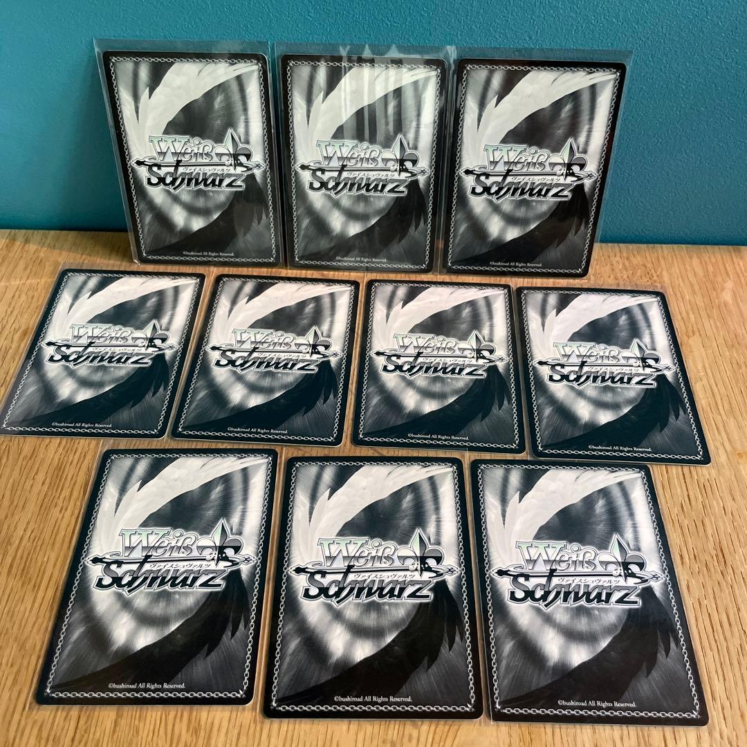 ヴァイスシュヴァルツ　輝きの向こう側へ！ 箔押しサイン入り　10枚セット