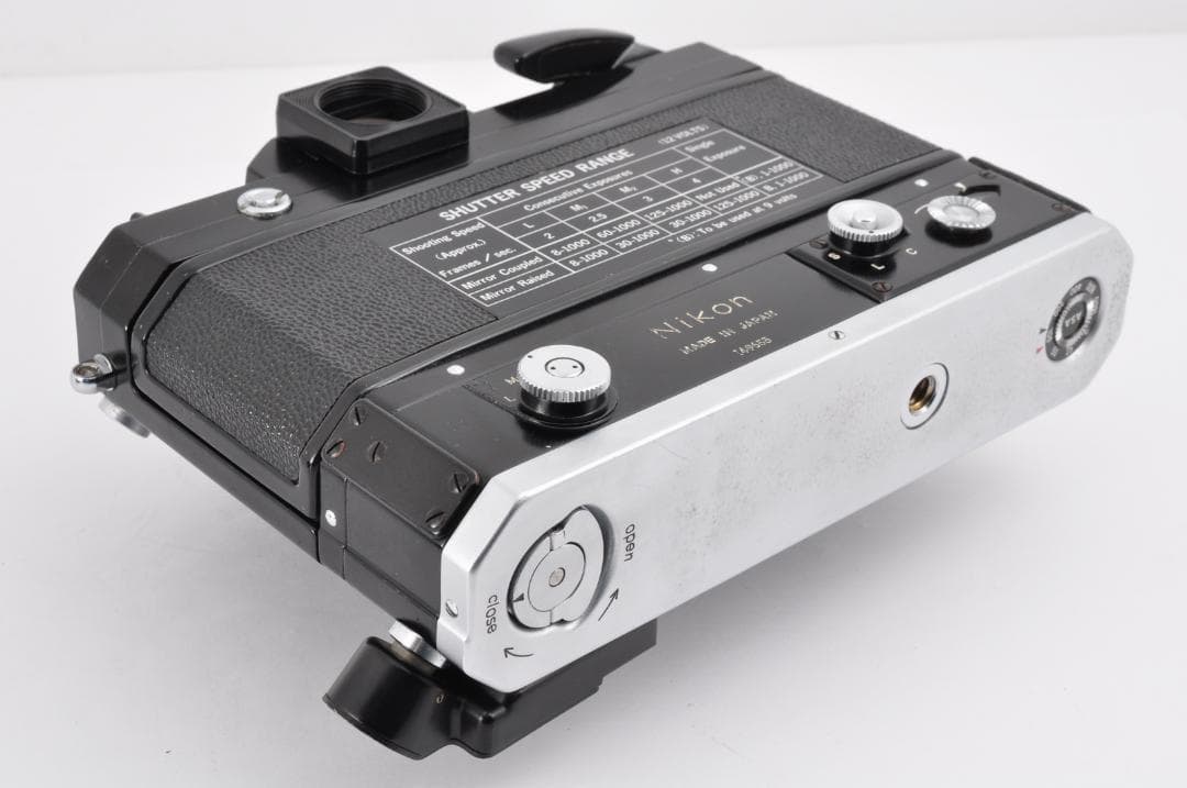 Nikon F アイレベル F-36 入手困難モータードライブ 裏蓋 #GD13