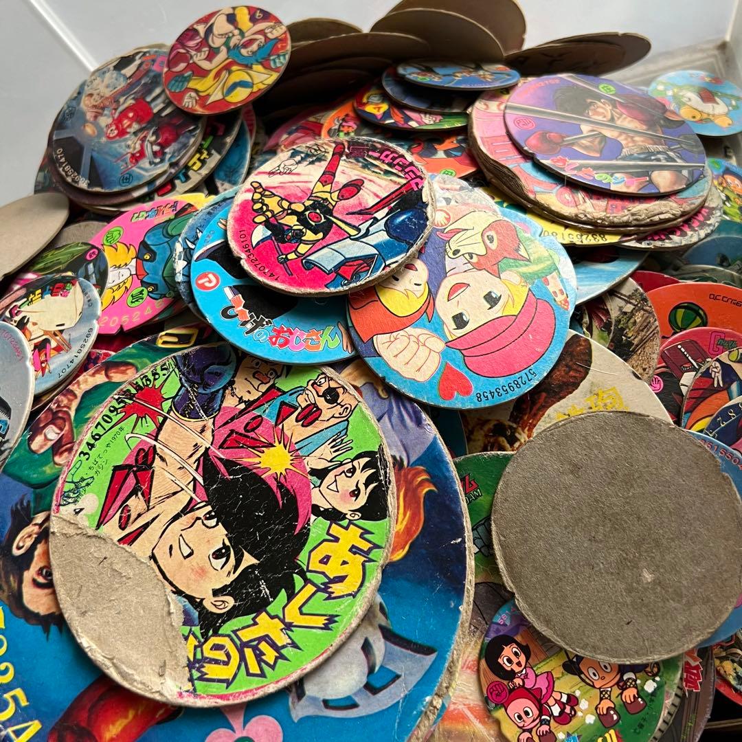 当時物レア昭和レトロ アンティーク メンコ めんこ 面子 カード 1000枚以上