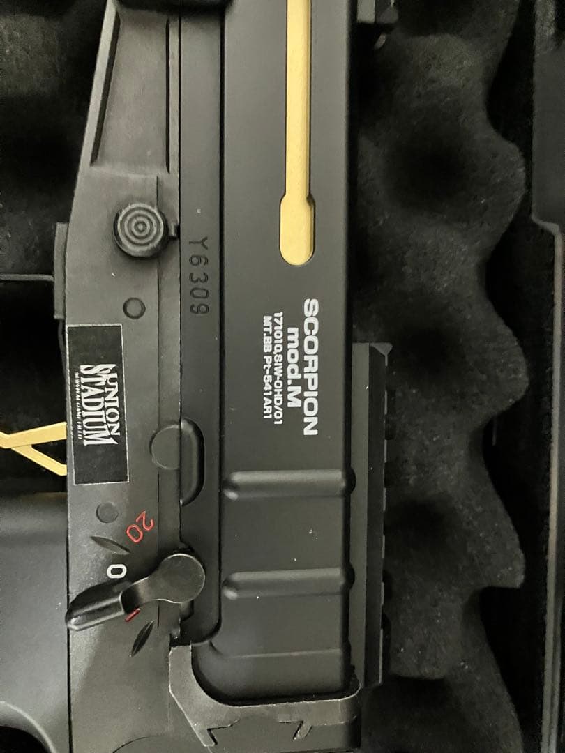 【カスタム品、希少パーツ有り】SCORPION mod.M 電動ガン