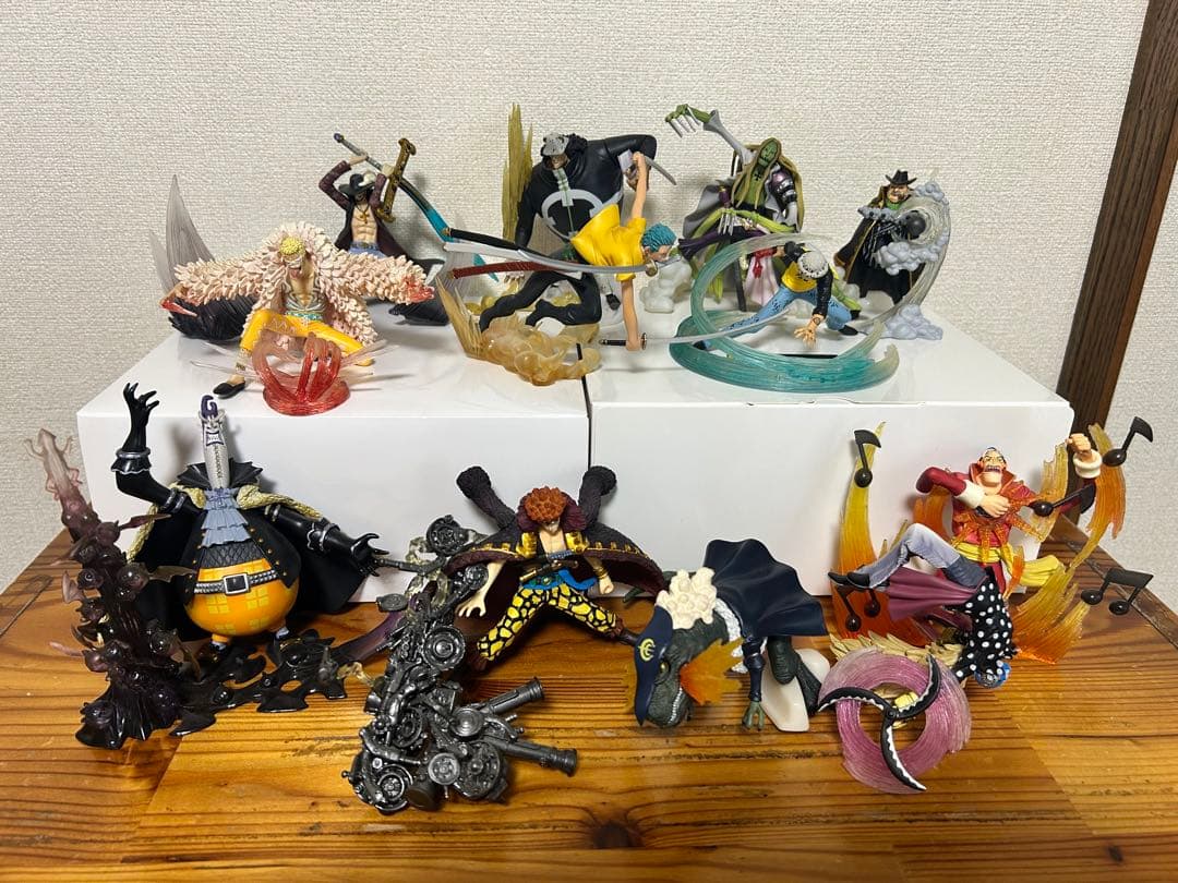 ワンピース スーパーエフェクトフィギュア11体まとめ売り＋α