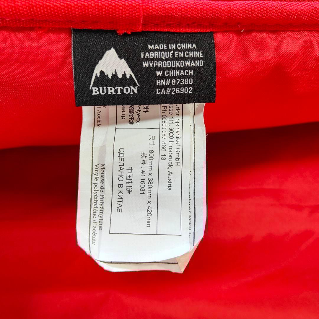 美品バートン キャリーバッグ 120L キャスター付 ローラーバッグ