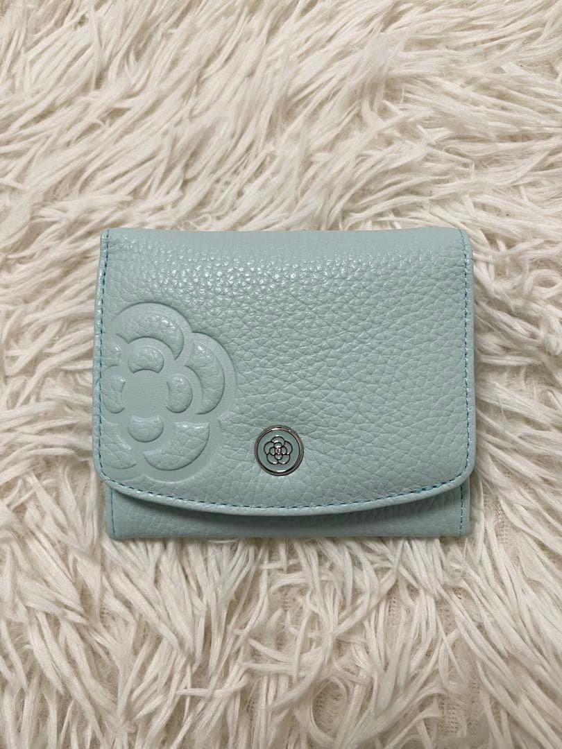 CLATHAS クレイサス ラデュレII 2つ折り財布 スカイブルー 水色