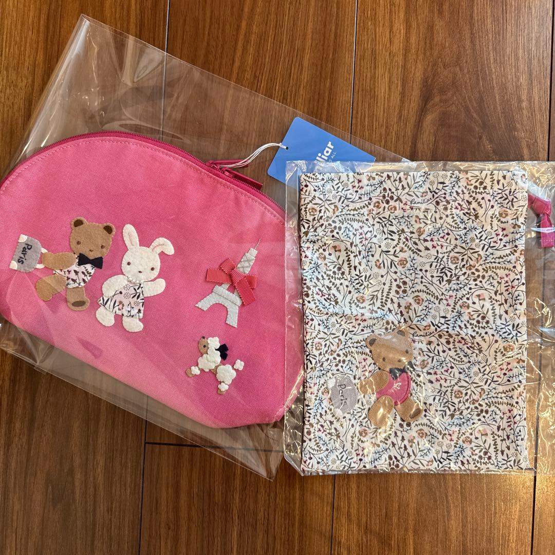 familiar VIP DAYポーチ　新品未使用