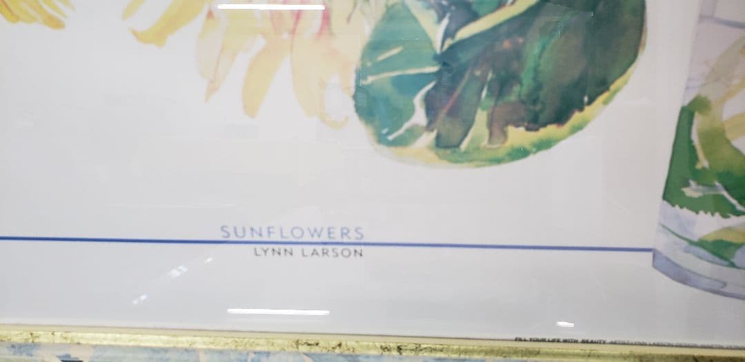 優しいタッチのひまわり68×98