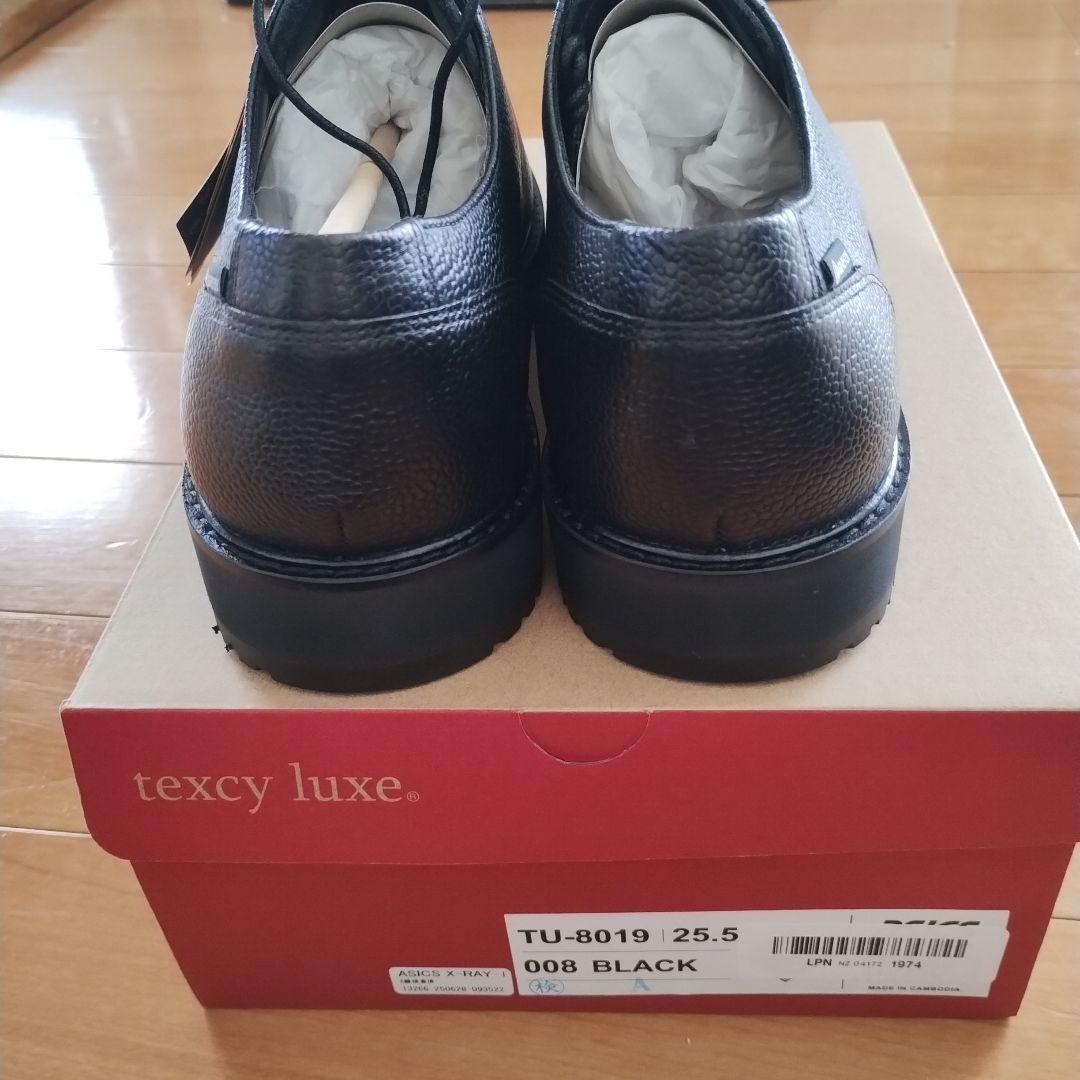 【値下げ交渉歓迎】asics　テクシーリュクス　革靴　25.5cm ゴアテックス