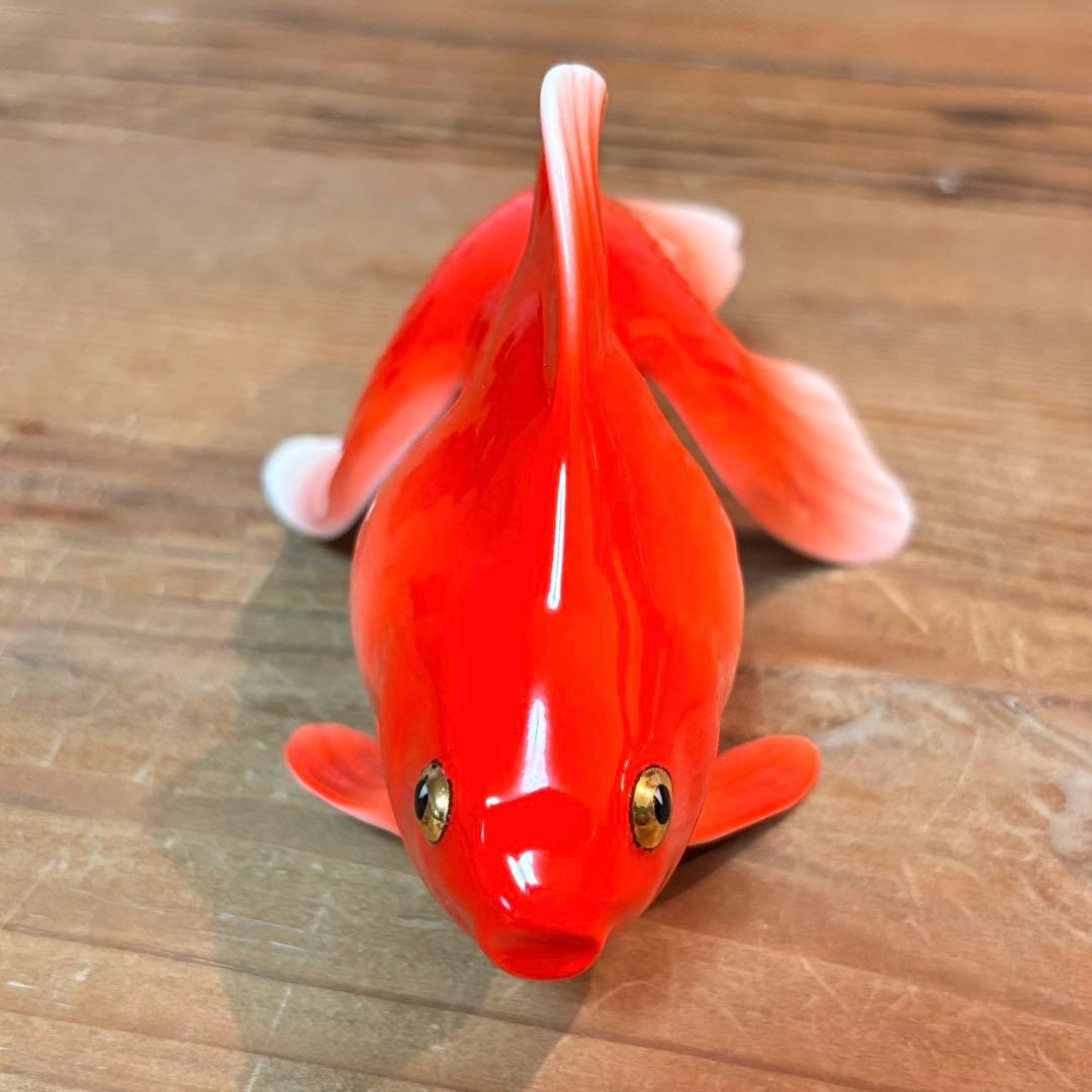 NORITAKE ノリタケ オールドノリタケ ボーンチャイナ 金魚 置物