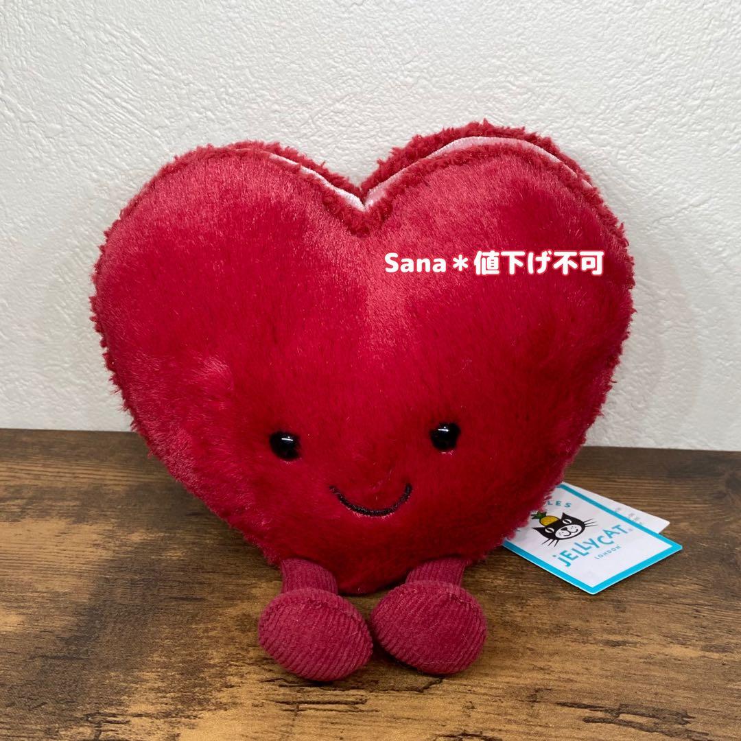 新品　ジェリーキャット　ハート　マカロン　赤　レッド　macaron スイーツ