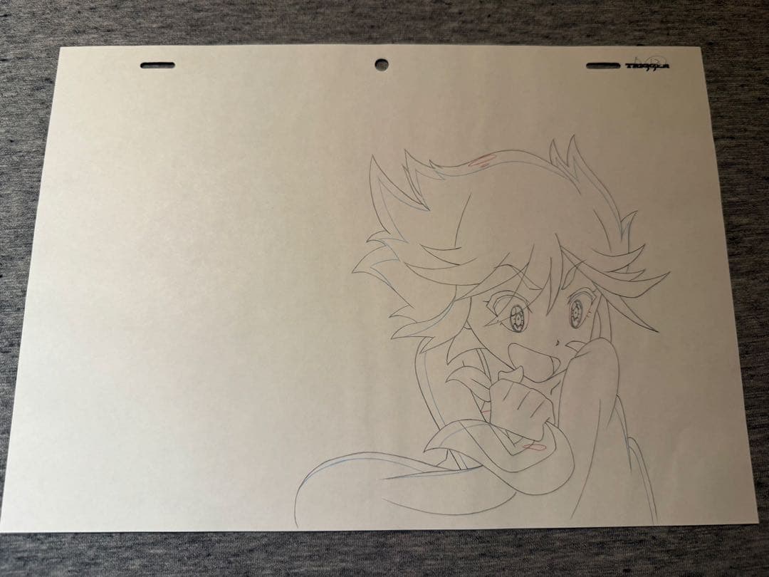 キルラキル 生動画 3枚セット 流子 皐月×2 原画