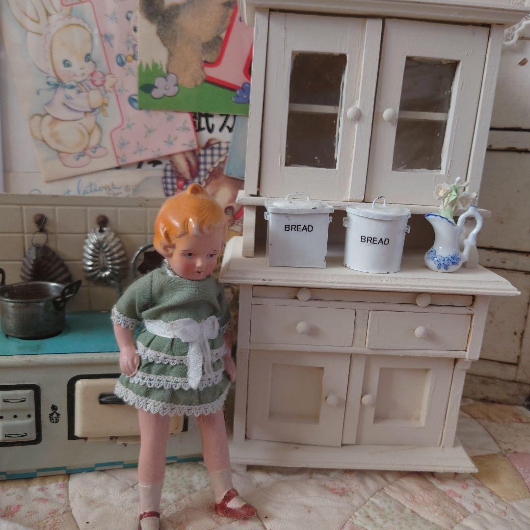 ヴィンテージ、ドールハウスキャビネット